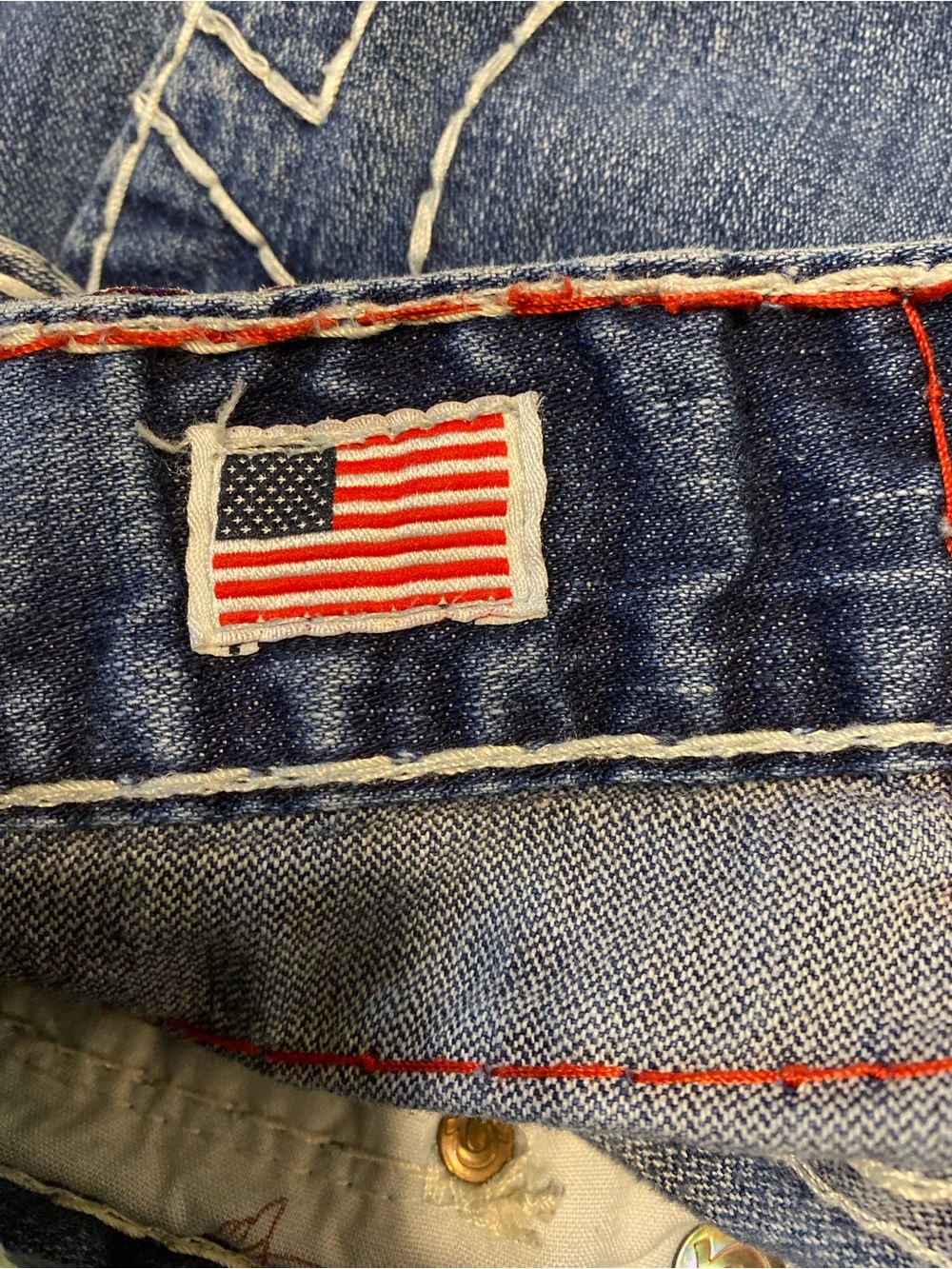 Vintage True Religion Ricky Super T Jeans - Size 30 (Made in USA) - Picture 14 of 15